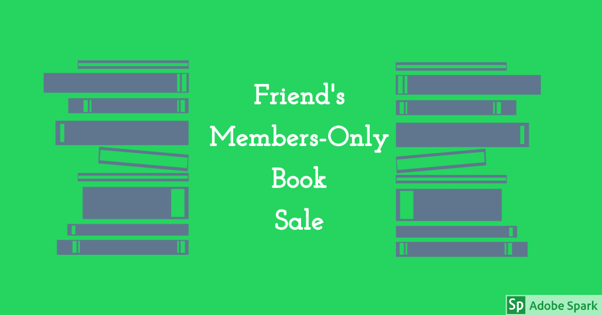 Friends of the Library Members-Only Book Sale