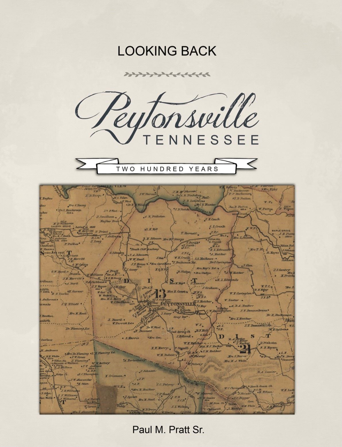 Peytonsville, Tennessee 200 Years book Cover