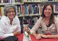 Friends of the Bethesda Library Judy and Rhonda