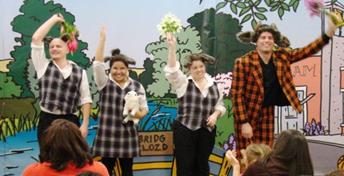The play Three Billy Goats Gruff