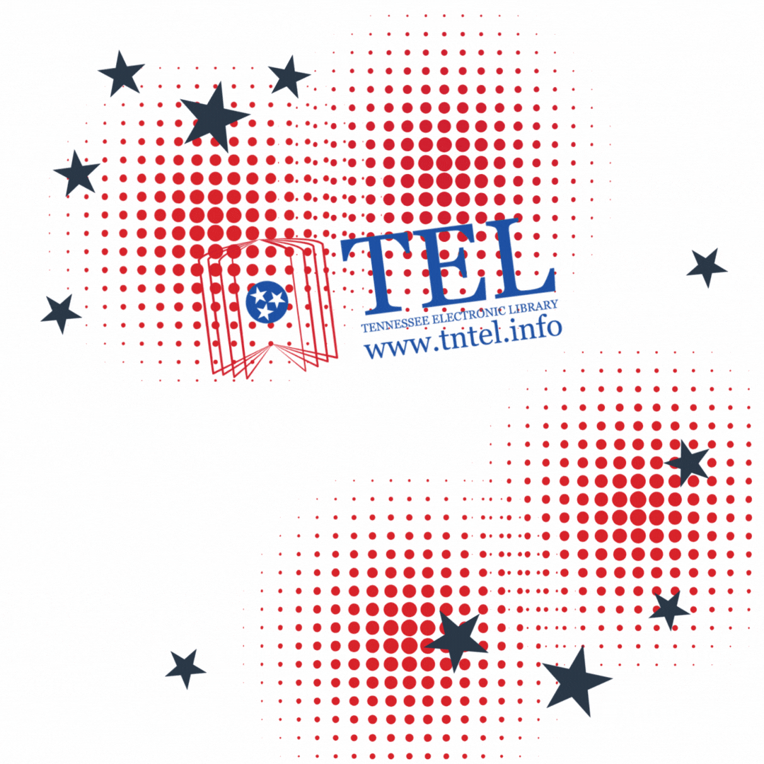 TEL logo  with Orange Blue and black Retro stars Important Announcement on a word cloud / text bubbl