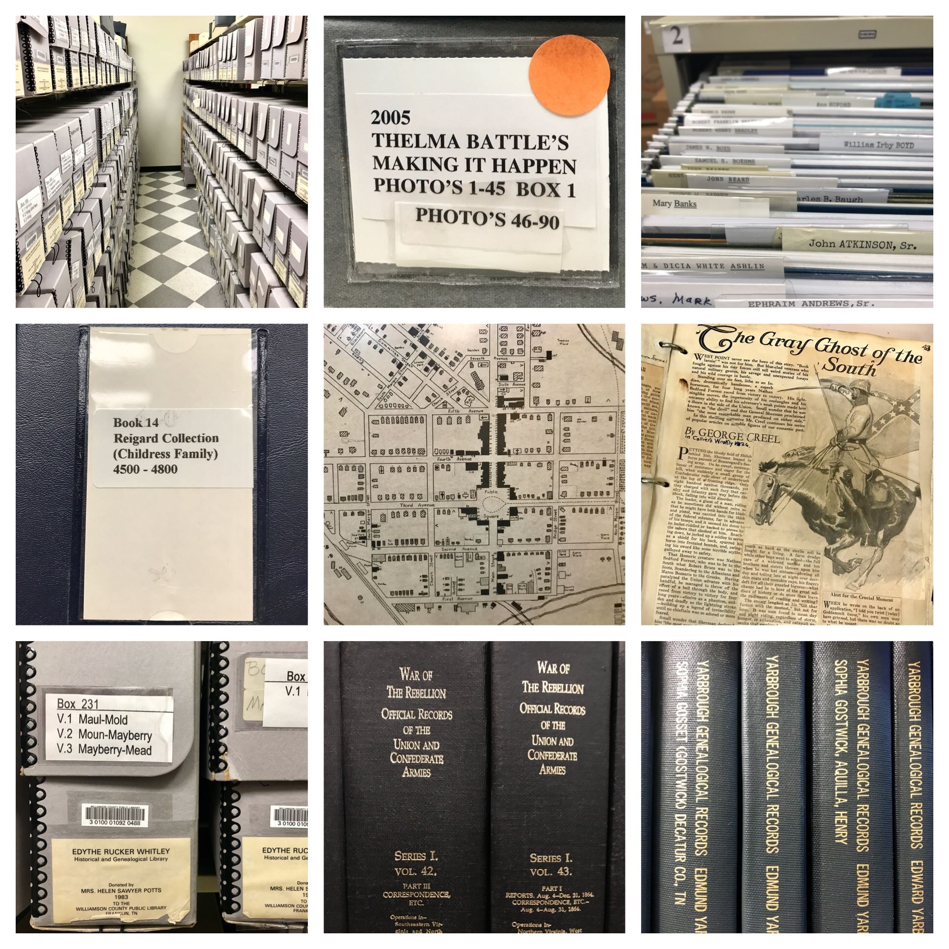 Special Collections Collage