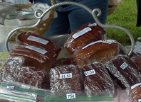 Brownies at a bake sale