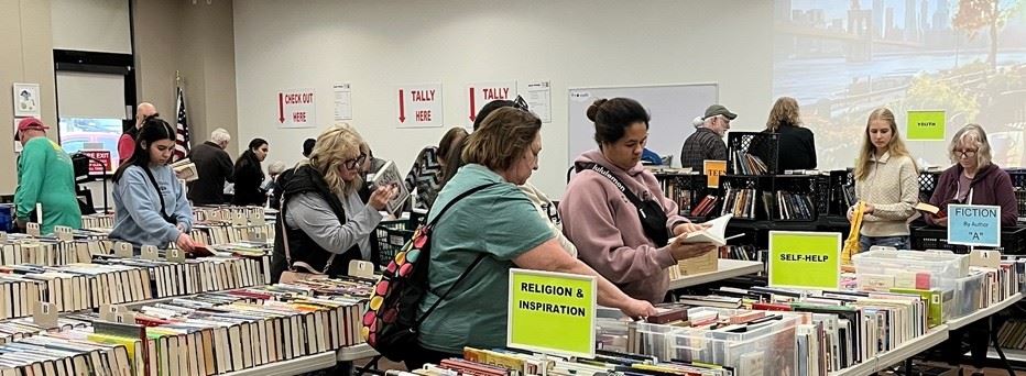 Friends book sale photo 